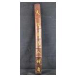 Chinese Carved Letters Hanging Bamboo A