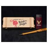 Vintage-Style German Wax Seal Set with Lighter