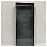 Vertical Glass Shadow Box Wooden Framed Display Ca