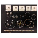 10pc Legacy Links Mixed Costume Jewelry Lot