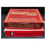 2 Vintage Games - The Game of Scattergories and Is