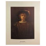 A Charming Portrait by Rembrandt Artist