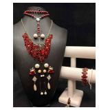 12pc Crimson and Pearls Yuletide Opulence Mixed Co