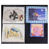Disney Art Prints and Old Epcot Discovery Guide