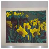 Daffodil in the Shade Wilcox Artist Proof AP Serig