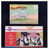Lot of 2 Vintage American Souvenir Postcard Bookle