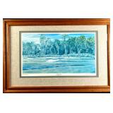 Disney World 1987 #6 Magnolia Course Print by J. F