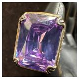 Silpada Lavender Fields Sterling Silver Large Amet