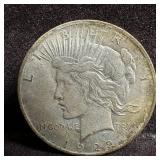 1922 Peace Dollar P Mint Silver Coin