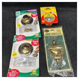 Assorted Brass Hardware and Home Improvement Lot D