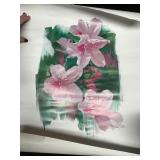 Disney Artist Jim Noble Flowers Poster 1985 Walt D