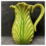 Large Green Leaf Form Cabbage Lettuce Design Majol