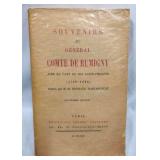 Paperback Copy Of Souvenirs Du Général Comte Du Ru
