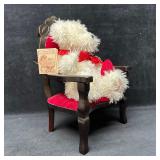 Boyds Bears Plush Teddy with Mini Crowne Doll Acce