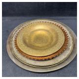 Mixed Lot of Brass and Copper Metal Decorative Pla