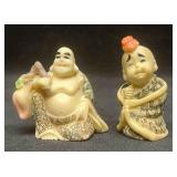 Two Netsuke Figurines