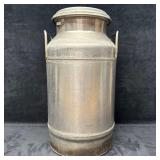 John Wood Co. 20 Quart Stainless Steel Dairy Milk