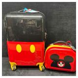 Disney Parks Rolling Luggage Mickey Mouse Stacked
