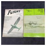 Flight 1935 and Antique Airplane News 1957 Magazin