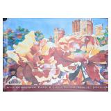 Signed & Numbered Disney Epcot Garden Poster 1996