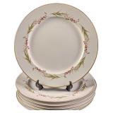 Six Prestige By Fine China Of Japan Dinner Plates