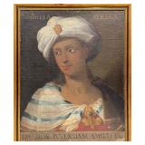 16th/17th Century Oil Painting On Linen Sibylla Pe