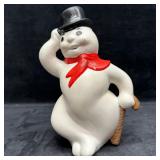 Vintage Ceramic Mold Frosty the Snowman Figure