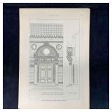 McKim Mead & White Architectural Print Judson Memo