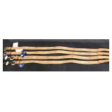 Set of 4 Zep-Pro UCF Leather Belts