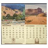2 Santa Fe 1981 & 1978 Wall Calendars Spencer & So