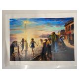 Lonely Dog Ivan Clarke The Blue Dress Medium Gicle