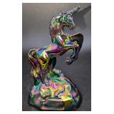 Fenton Iridescent Glass Unicorn Figurine