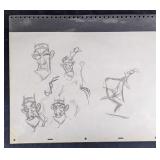 Disney Animator Sketches- Chi Fu