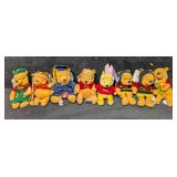 Disney Winnie The Pooh Bean Bag And Plush Dolls Lo