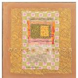 Christine Peloquin Original Mixed Media On Wood X1