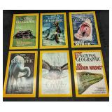 6 1980s 1990s 2000s National Geographic Magazines