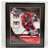 Framed Signed Erik Cole Autographed Carolina Hurri