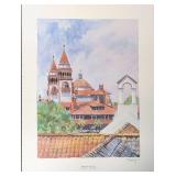 Pat Madden Signed Heart Of The City Print AP 386E