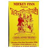 Vintage Used Mickey Finn Tom Foolery Show Sign