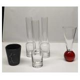 3 Vodka Shooters Mickey Mouse Shot Glass & Bubble