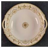 Vintage Nippon Handpainted Raised Gold Moriage Ser