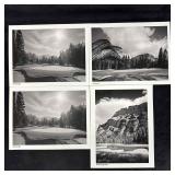 Banff Springs Golf Course Black & White Set of Fou