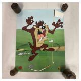 Warner Brothers Studio Taz Golf Sericel 2000