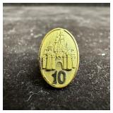 Walt Disney World 10 Year Cinderella Castle Cast M