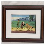 Signed Hanna-Barbera Studio Yogi