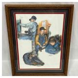 J. Allen Gruen Framed Print 1983