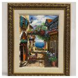 Anatoly Metlan Archway of Red 2006 Serigraph on Wo