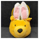 Disney Winnie The Pooh Easter Basket Yellow Bunny