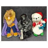 Mighty Joe Young Beast & Polar Bear Bean Bag Dolls