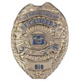 1970s/1980s Disney World Security Metal Badge